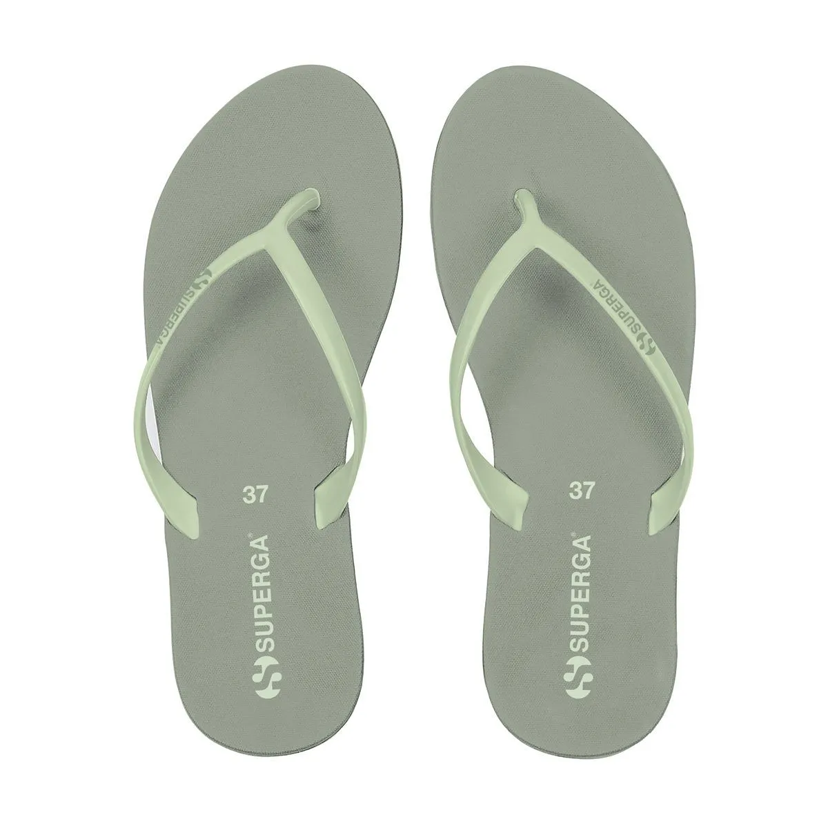 4121 FLIP FLOPS GREEN SAGE