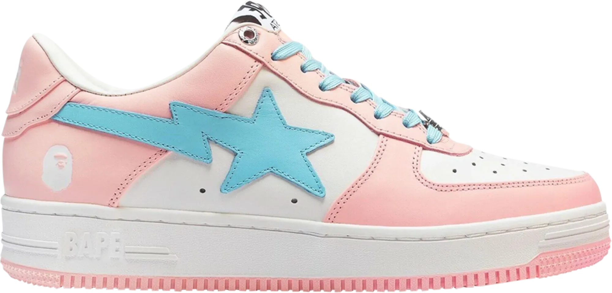 A Bathing Ape Bape Sta Low 'Pastel Pack - Pink'