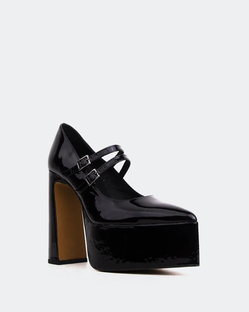 Adelita Black Patent