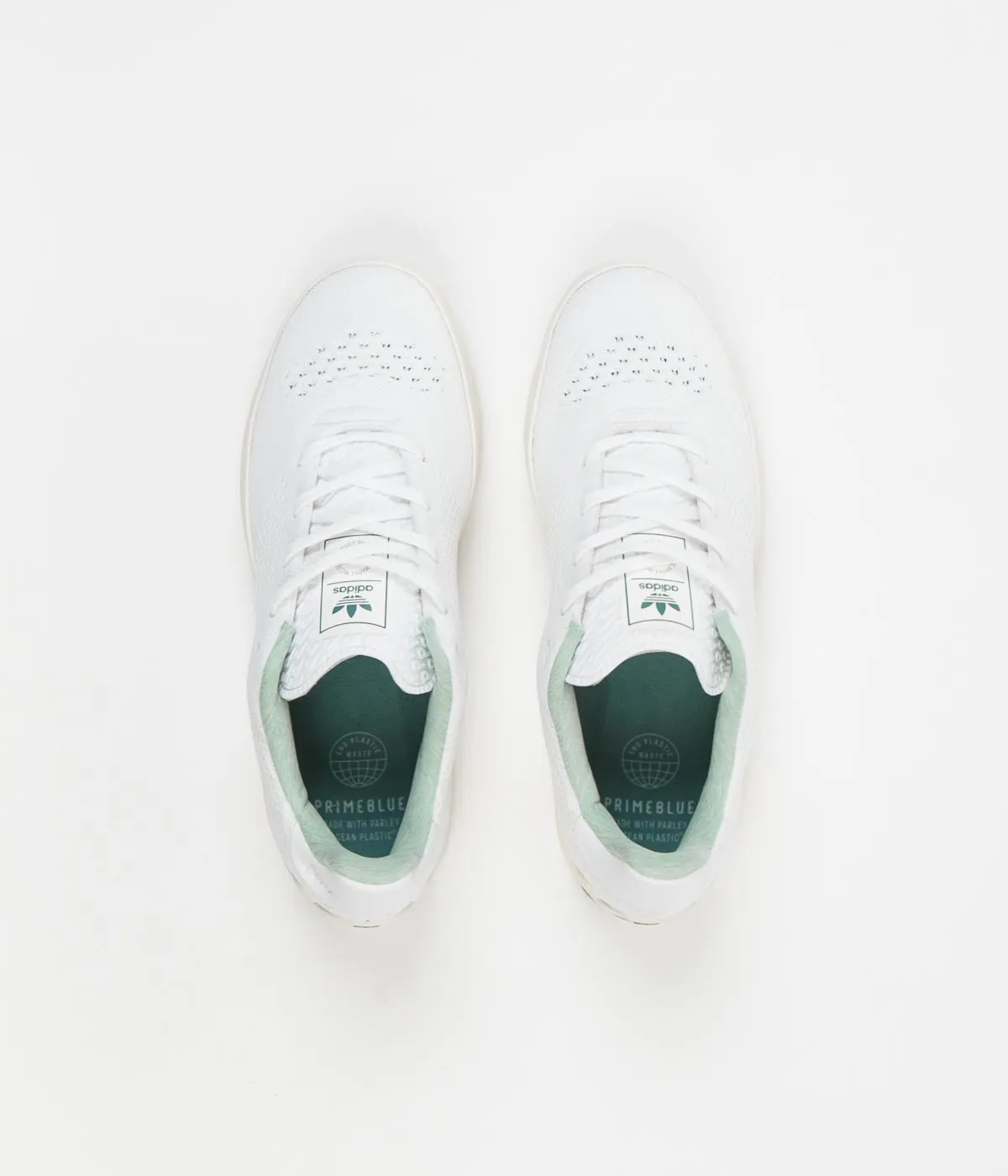 Adidas Puig Primeknit Primeblue Shoes - FTWR White / Hazy Emerald / Hazy Green