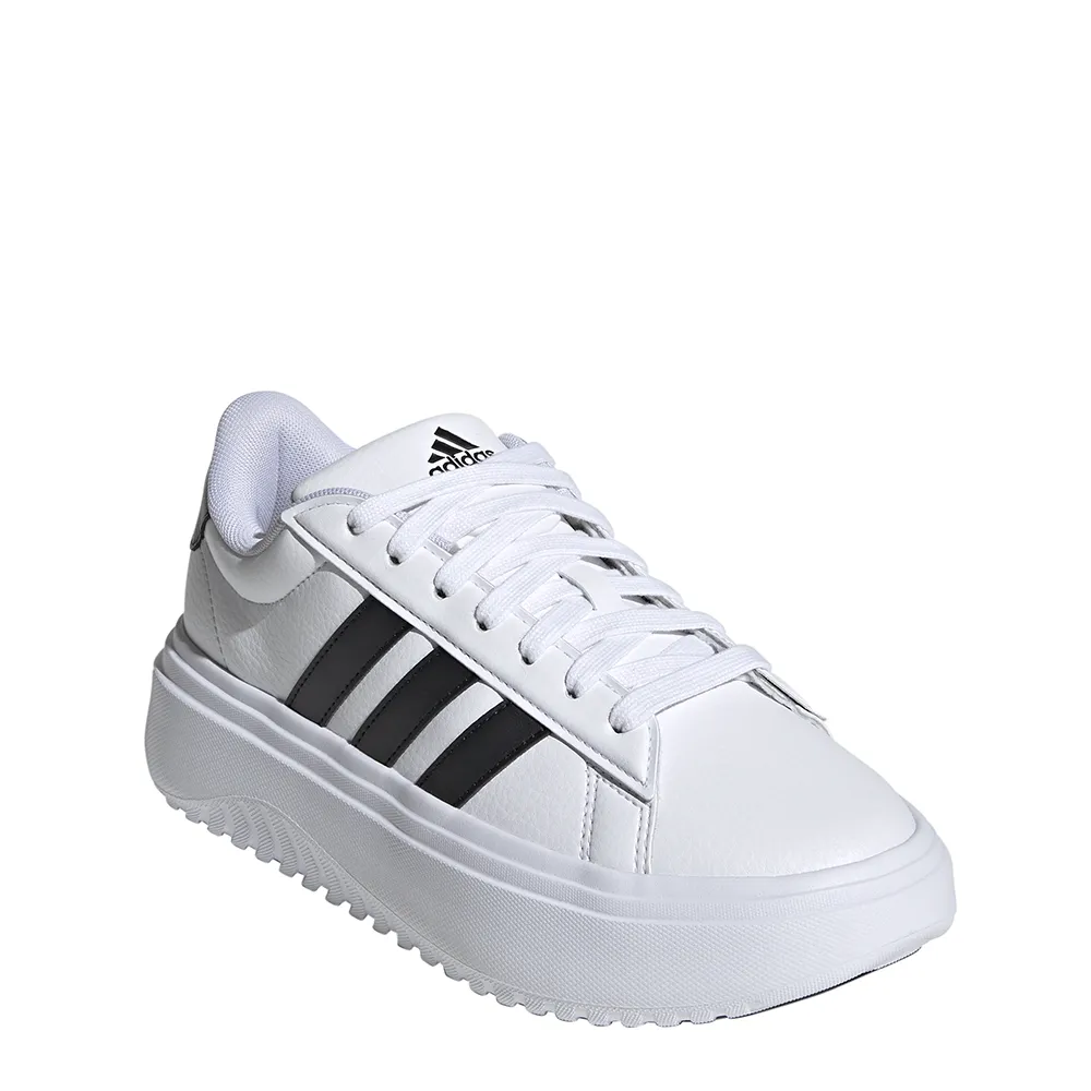 adidas Women's Grand Court Platform Tennis Shoes