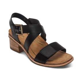 Aetrex Kristin Black Women's Sandal