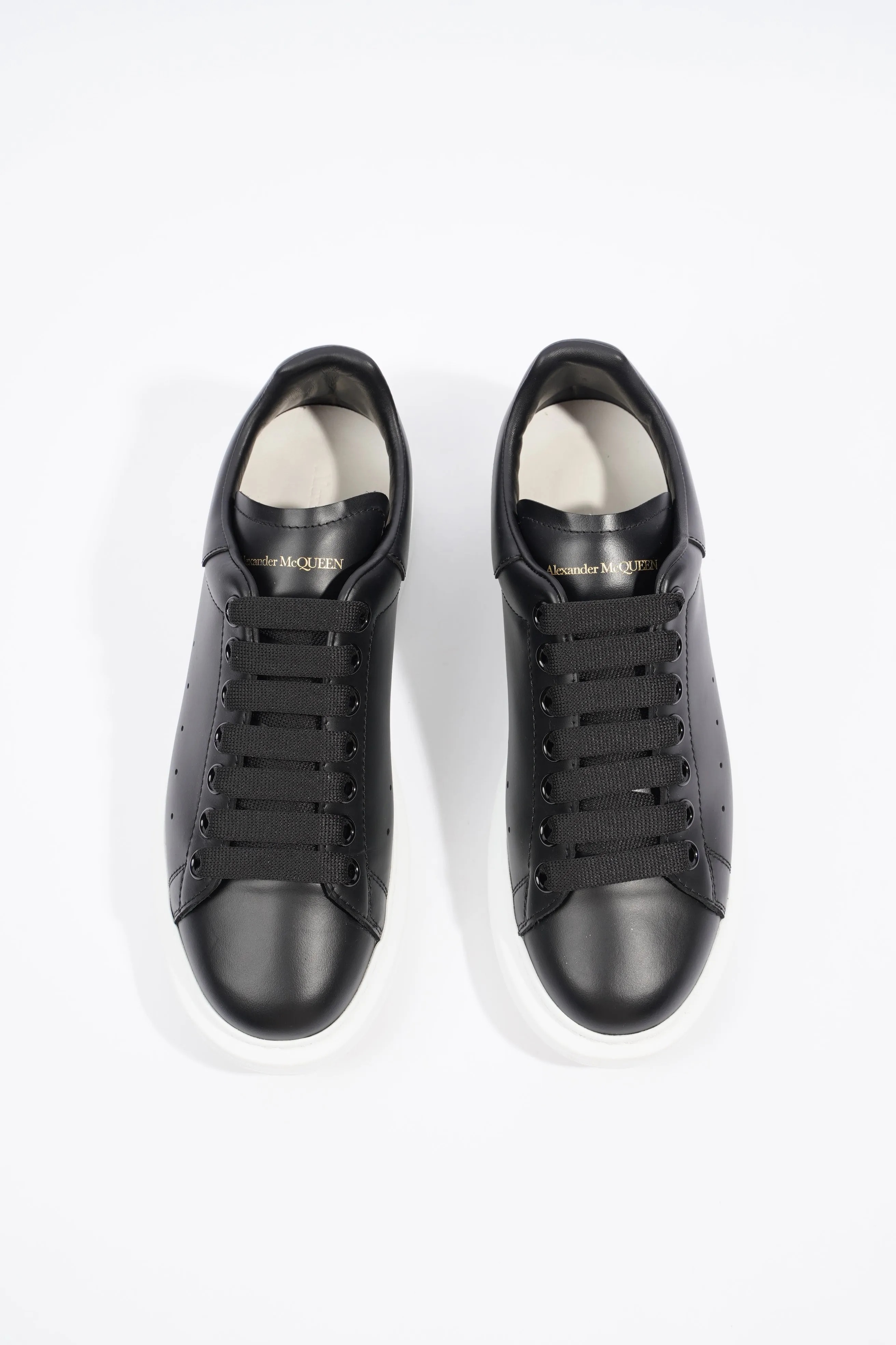 Alexander McQueen Oversized Sneaker Black Leather EU 39 / UK 6