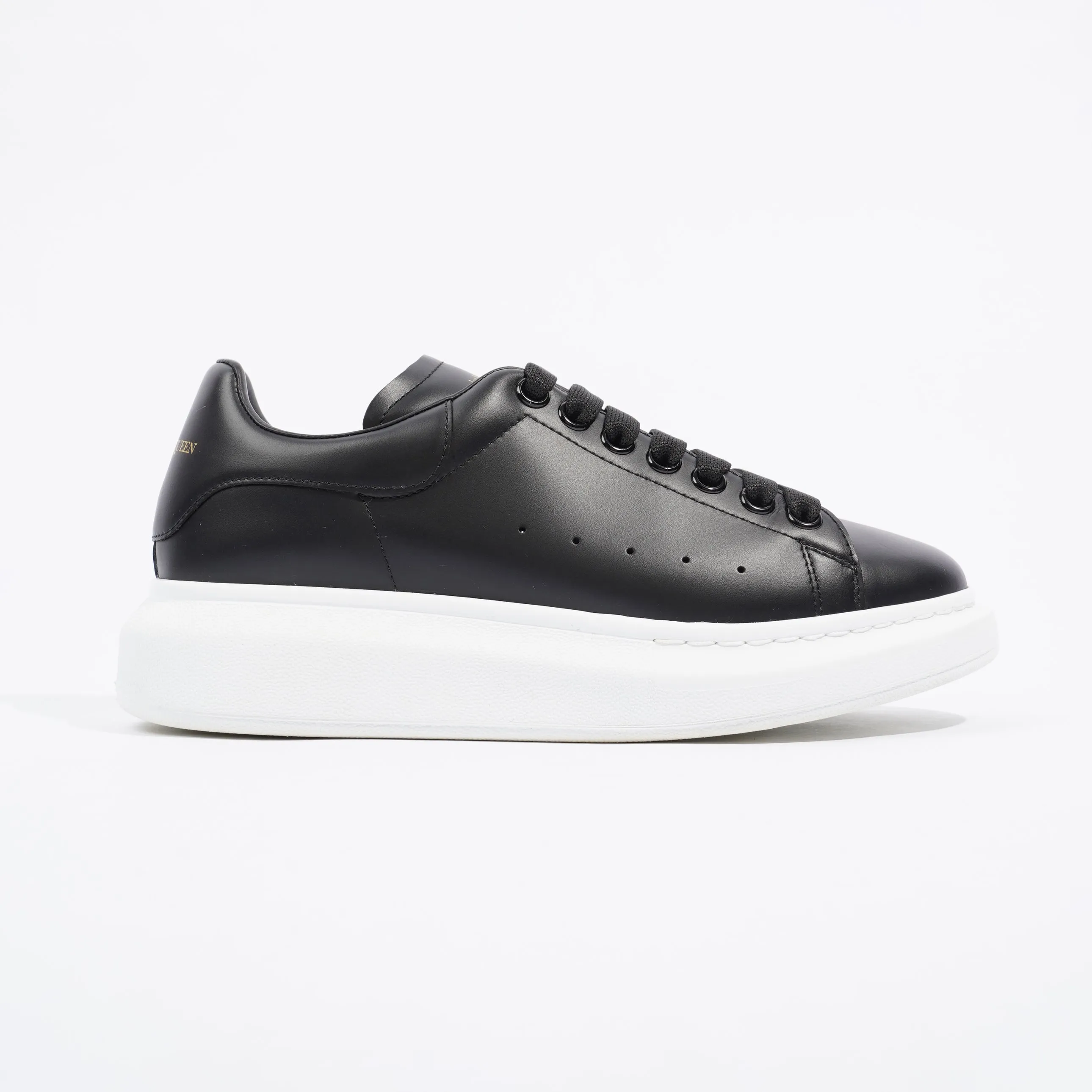 Alexander McQueen Oversized Sneaker Black Leather EU 39 / UK 6