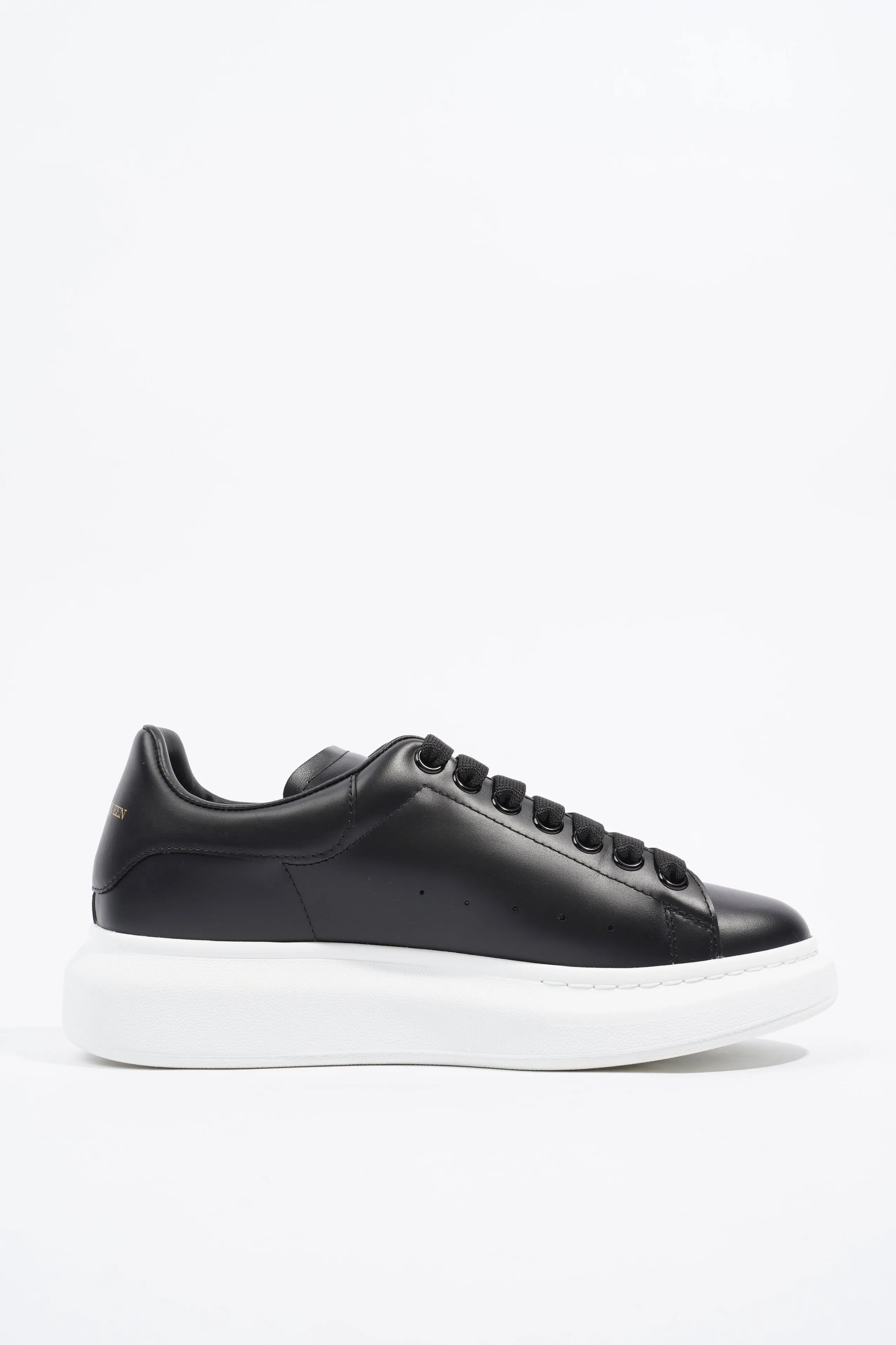 Alexander McQueen Oversized Sneaker Black Leather EU 39 / UK 6