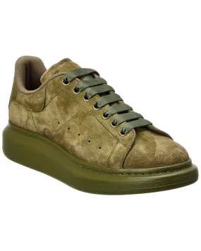 Mens Luxury Alexander McQueen Oversized Suede Sneakers in Elegant Design