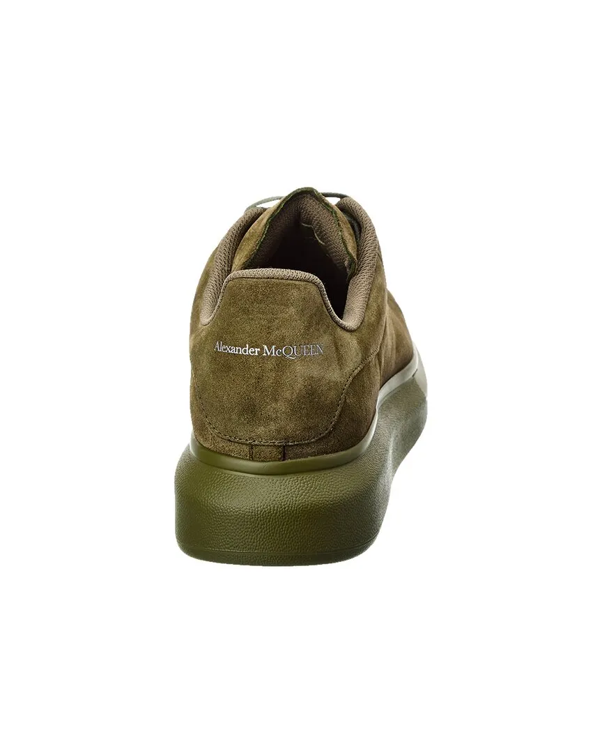 Mens Luxury Alexander McQueen Oversized Suede Sneakers in Elegant Design