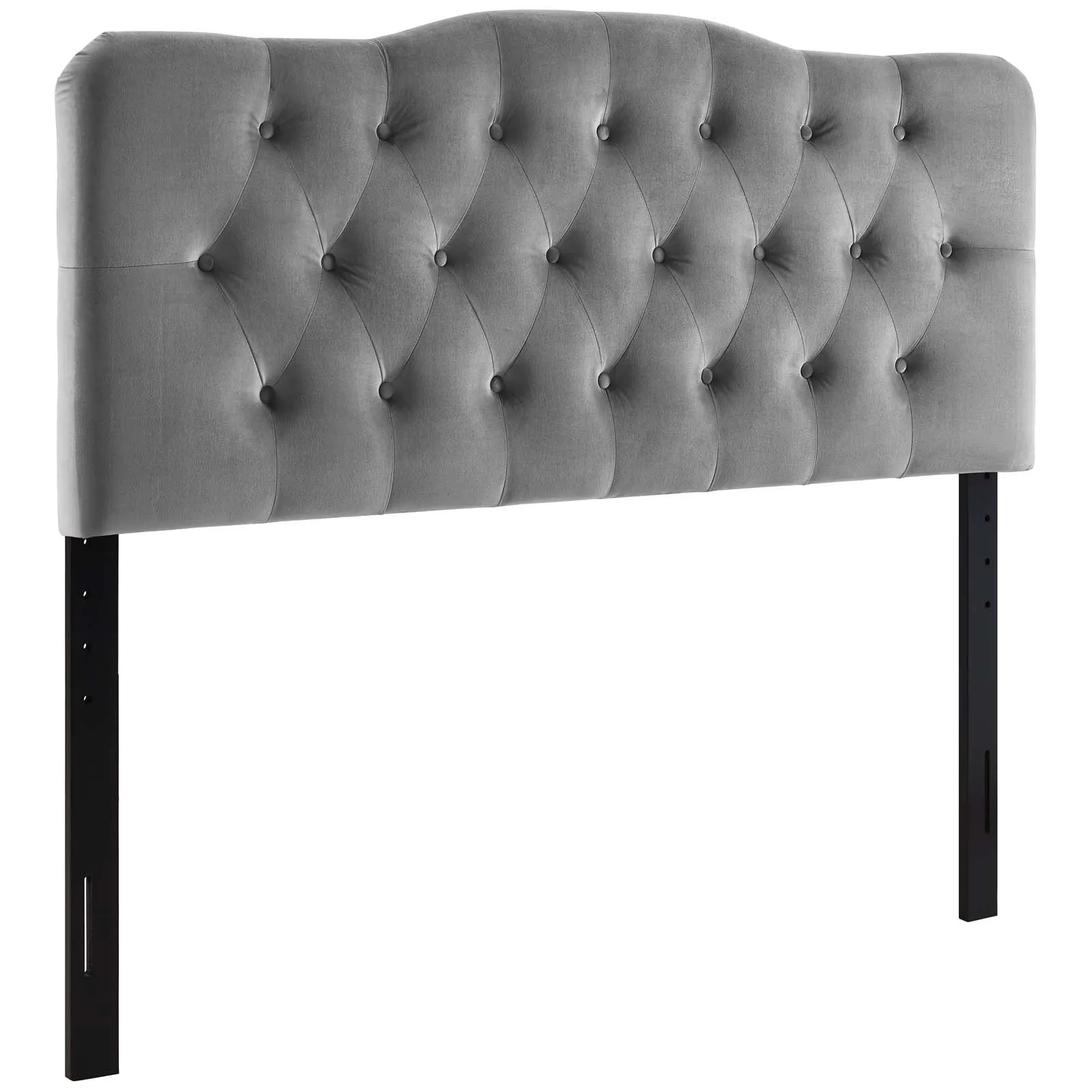 Annabel Diamond Tufted Performance Velvet Headboard