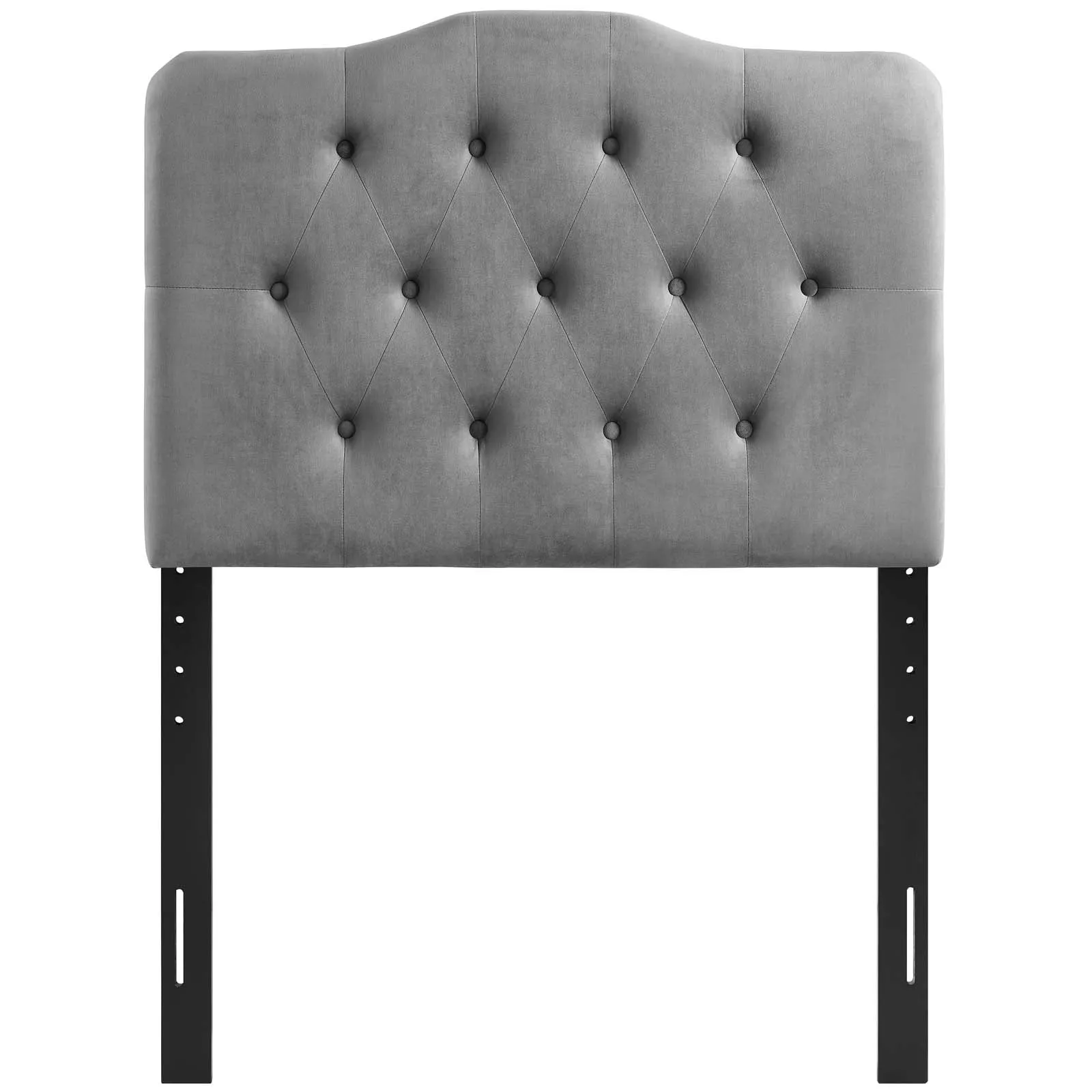 Annabel Diamond Tufted Performance Velvet Headboard