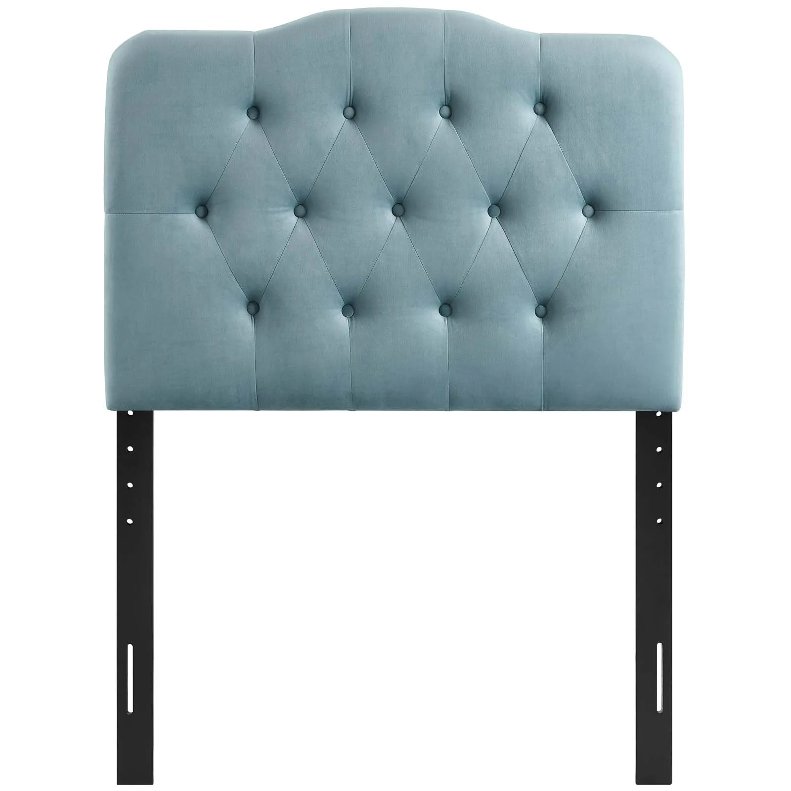 Annabel Diamond Tufted Performance Velvet Headboard