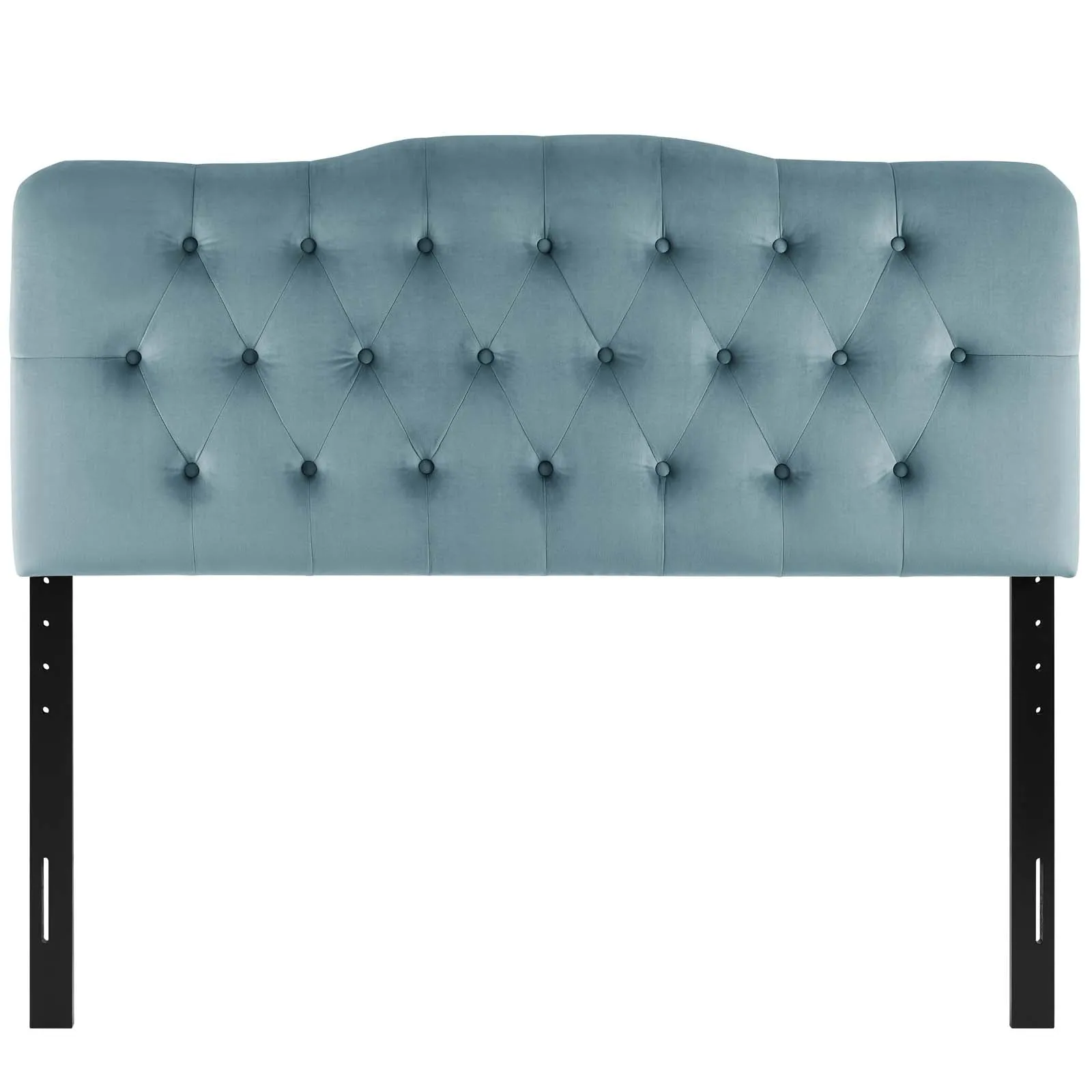 Annabel Diamond Tufted Performance Velvet Headboard