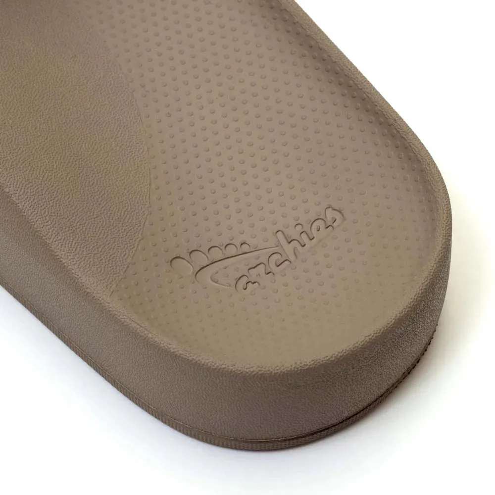 Archies Arch Support Slides in Taupe