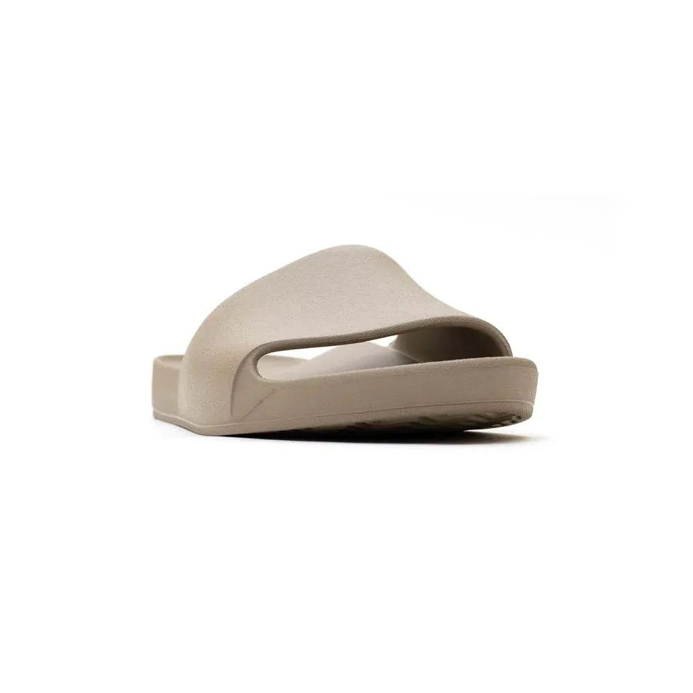 Archies Arch Support Slides in Taupe