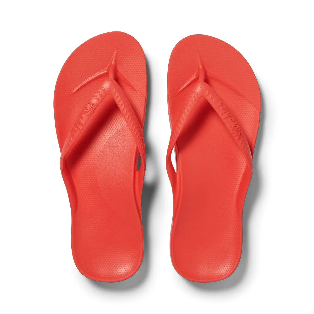 ARCHIES FLIP FLOPS CORAL - WOMENS