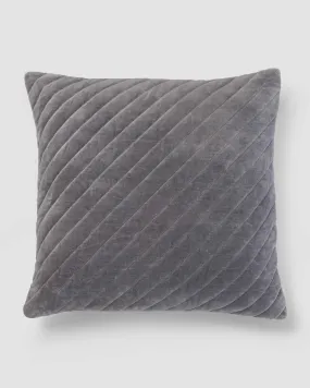 Asante Velvet Cushion Cover - Charcoal