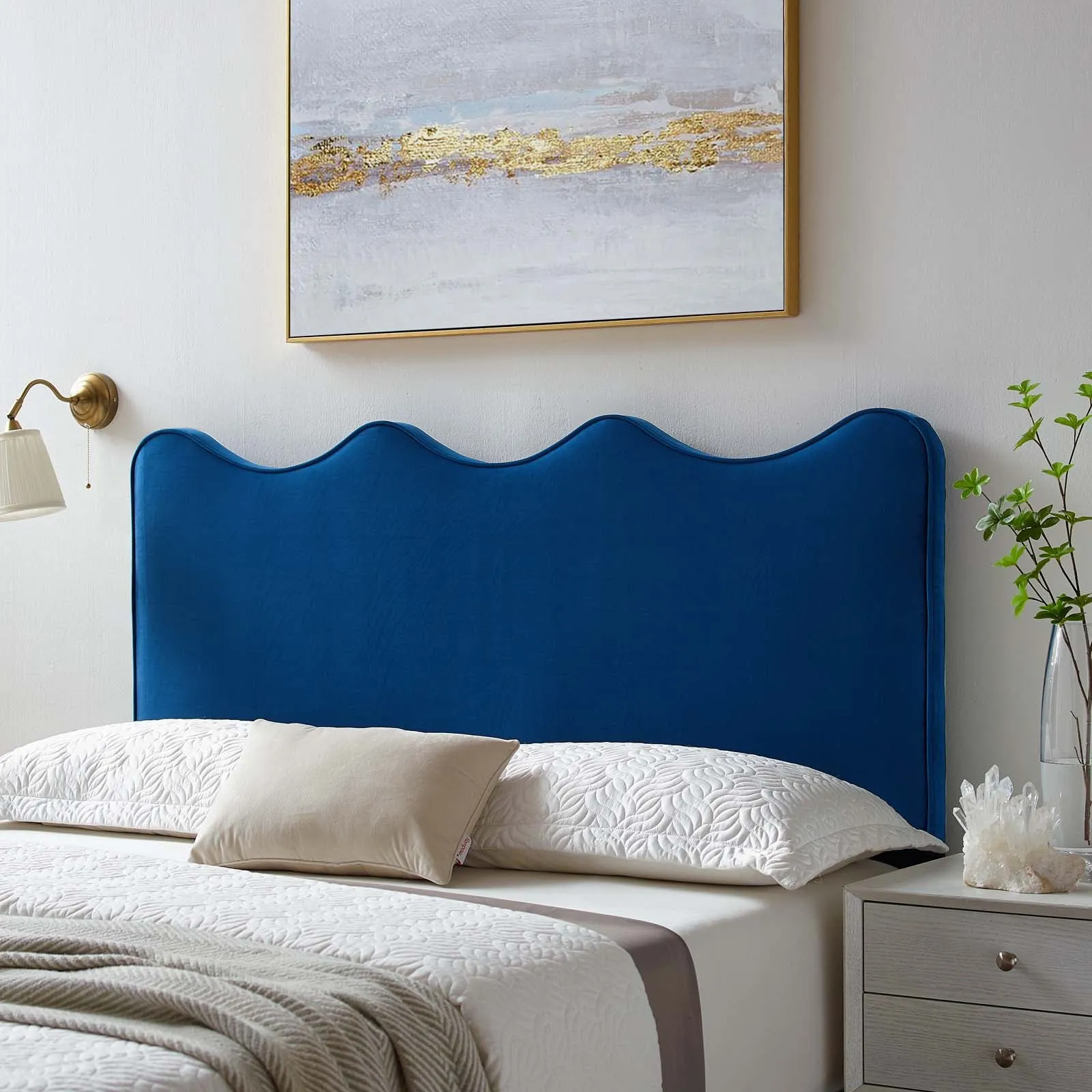 Athena Performance Velvet Headboard