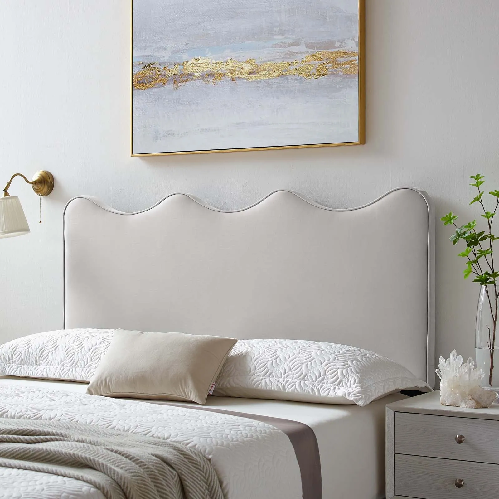 Athena Performance Velvet Headboard