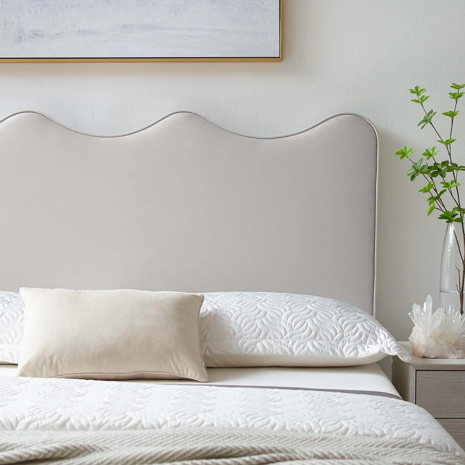 Athena Performance Velvet Headboard