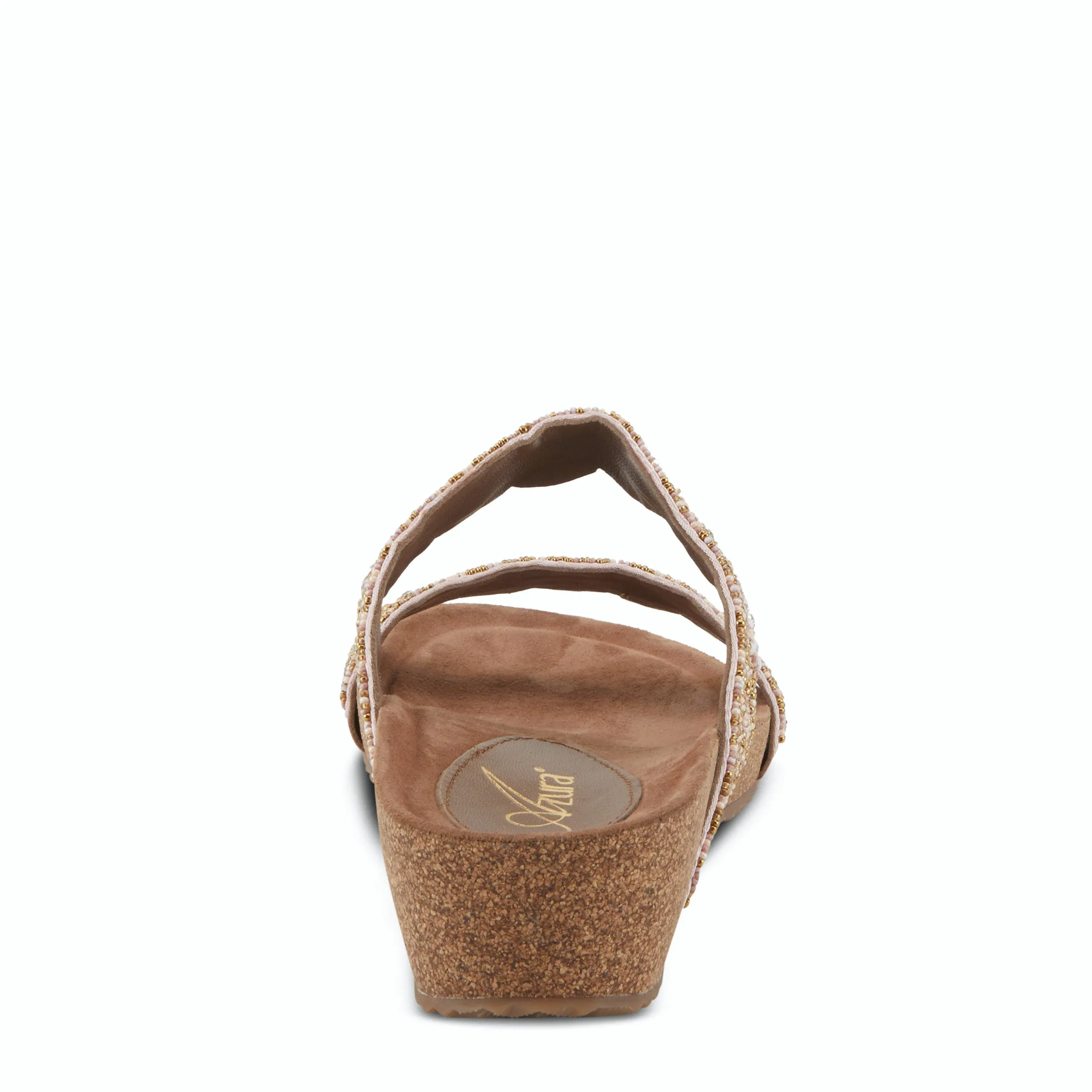 Azura Bahama Cork Wedge Multi Straps Sandal