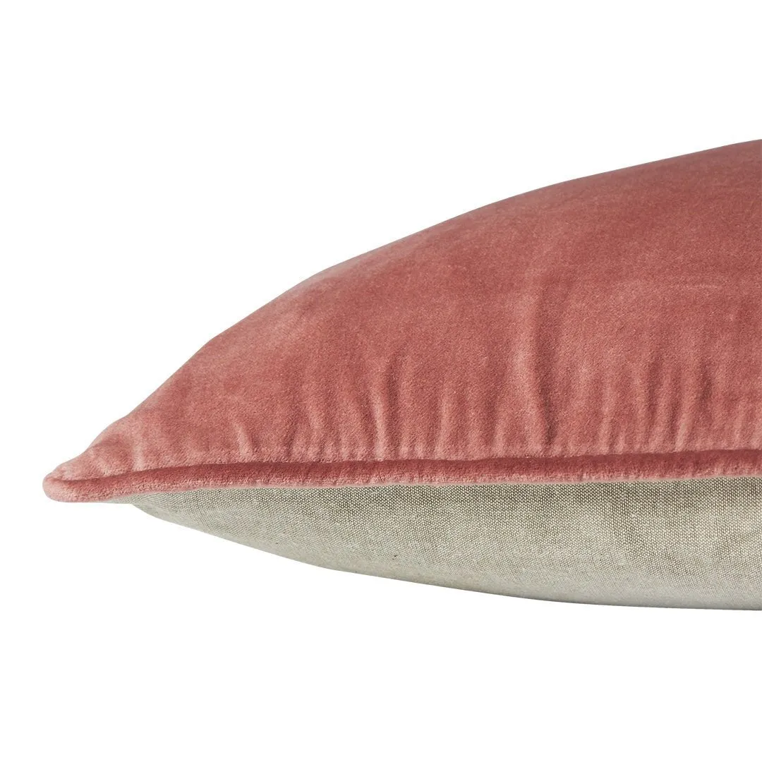 Bahama Velvet Cushion Cover Set - Rouge