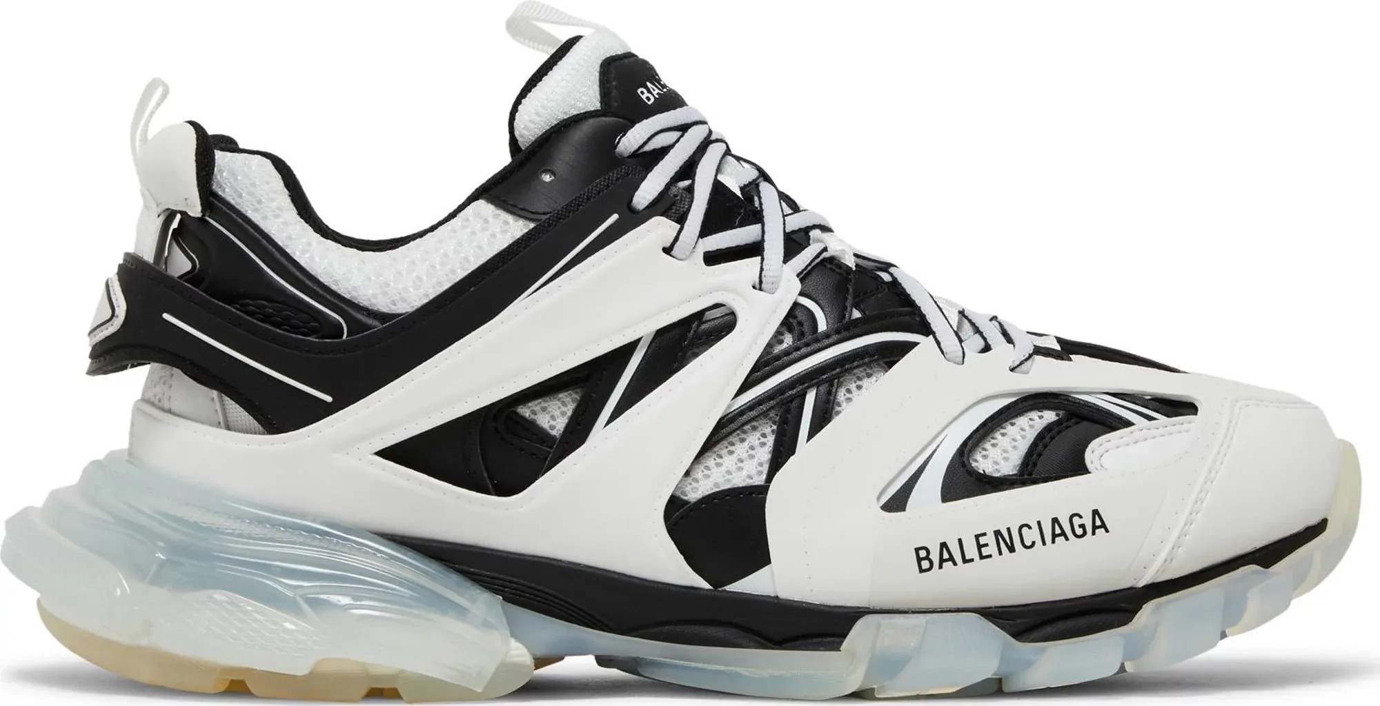 Balenciaga Track Sneaker 'Clear Sole - White Black'