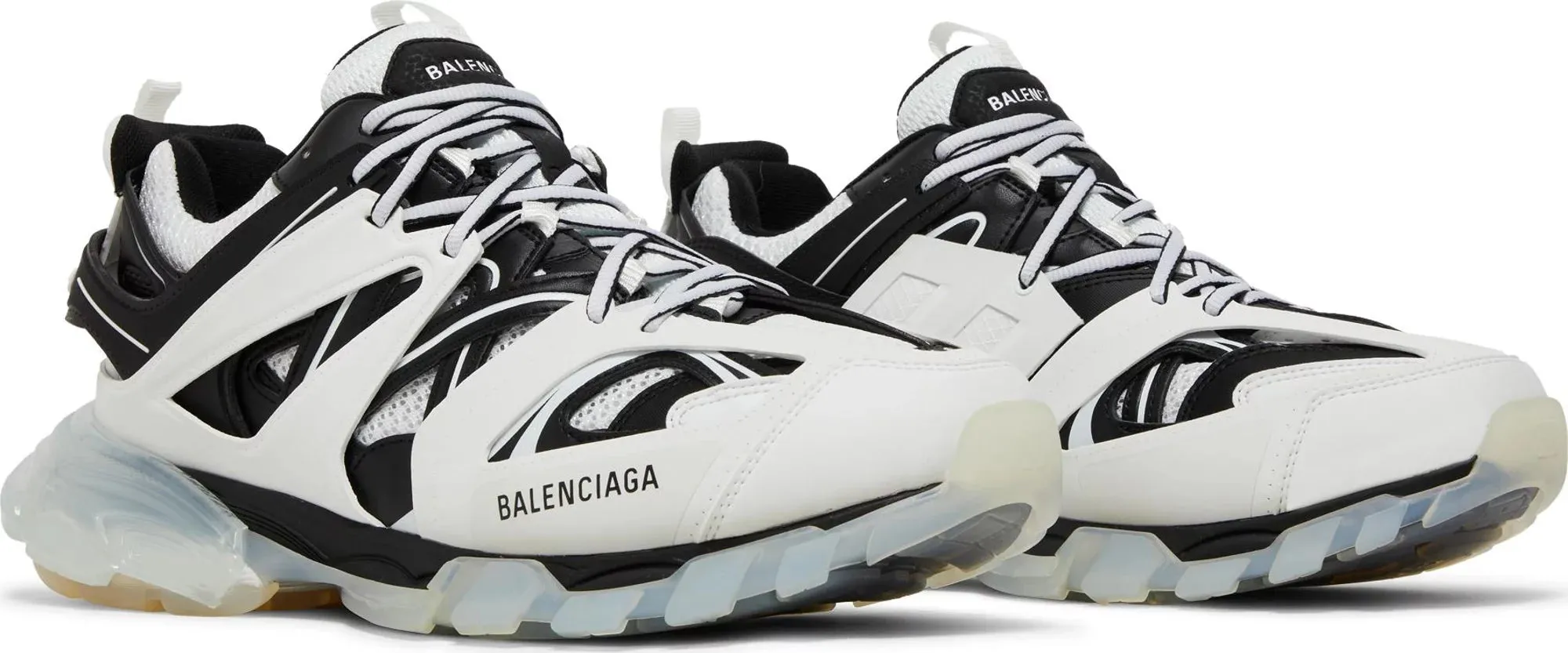 Balenciaga Track Sneaker 'Clear Sole - White Black'