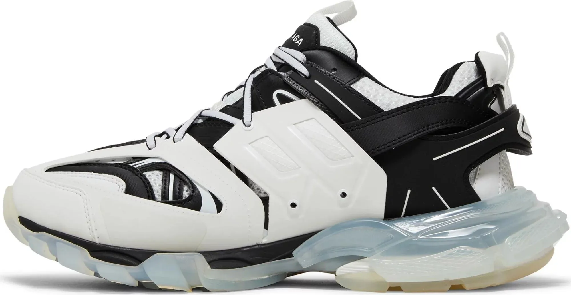 Balenciaga Track Sneaker 'Clear Sole - White Black'