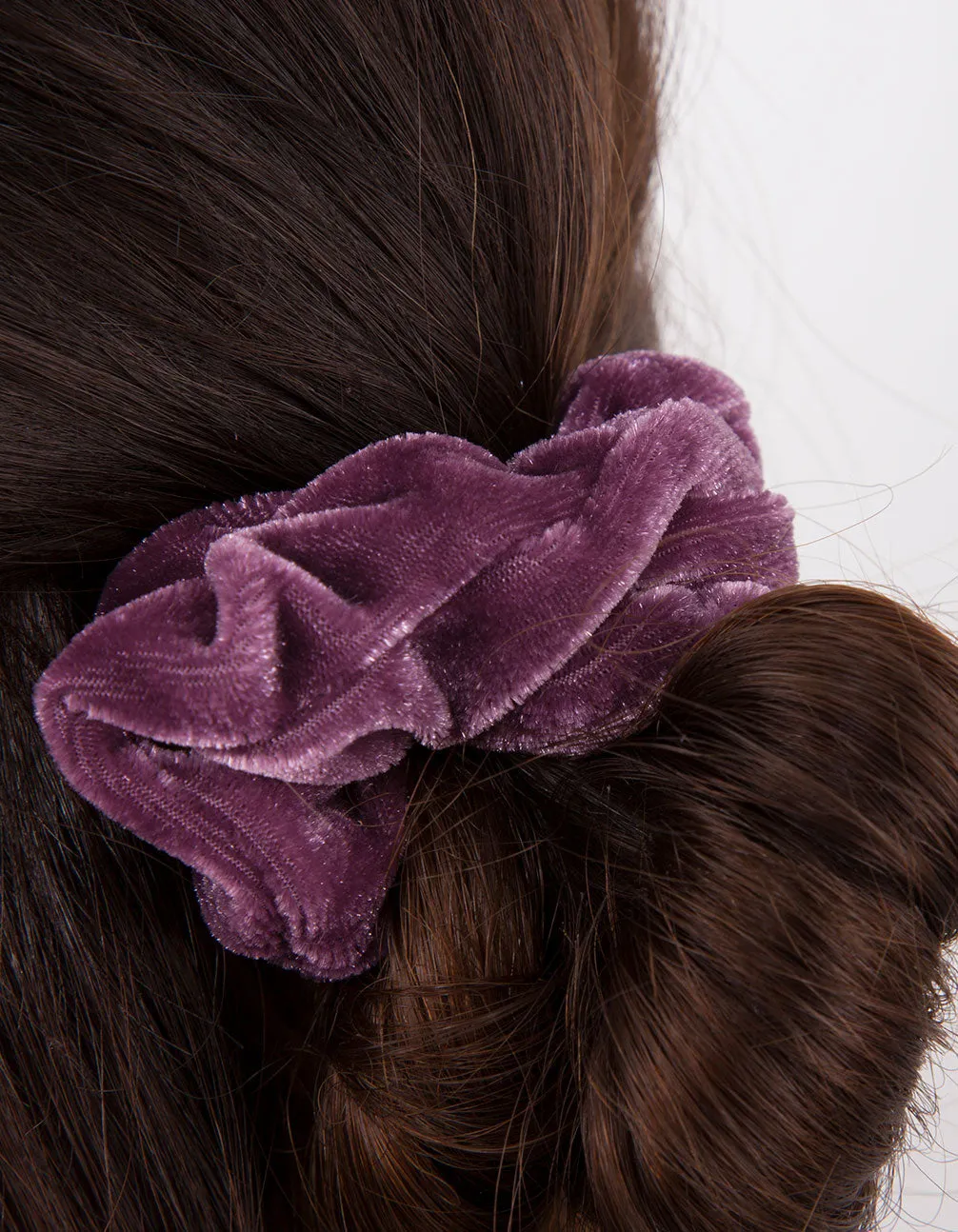 Berry Velvet Scrunchie Pack