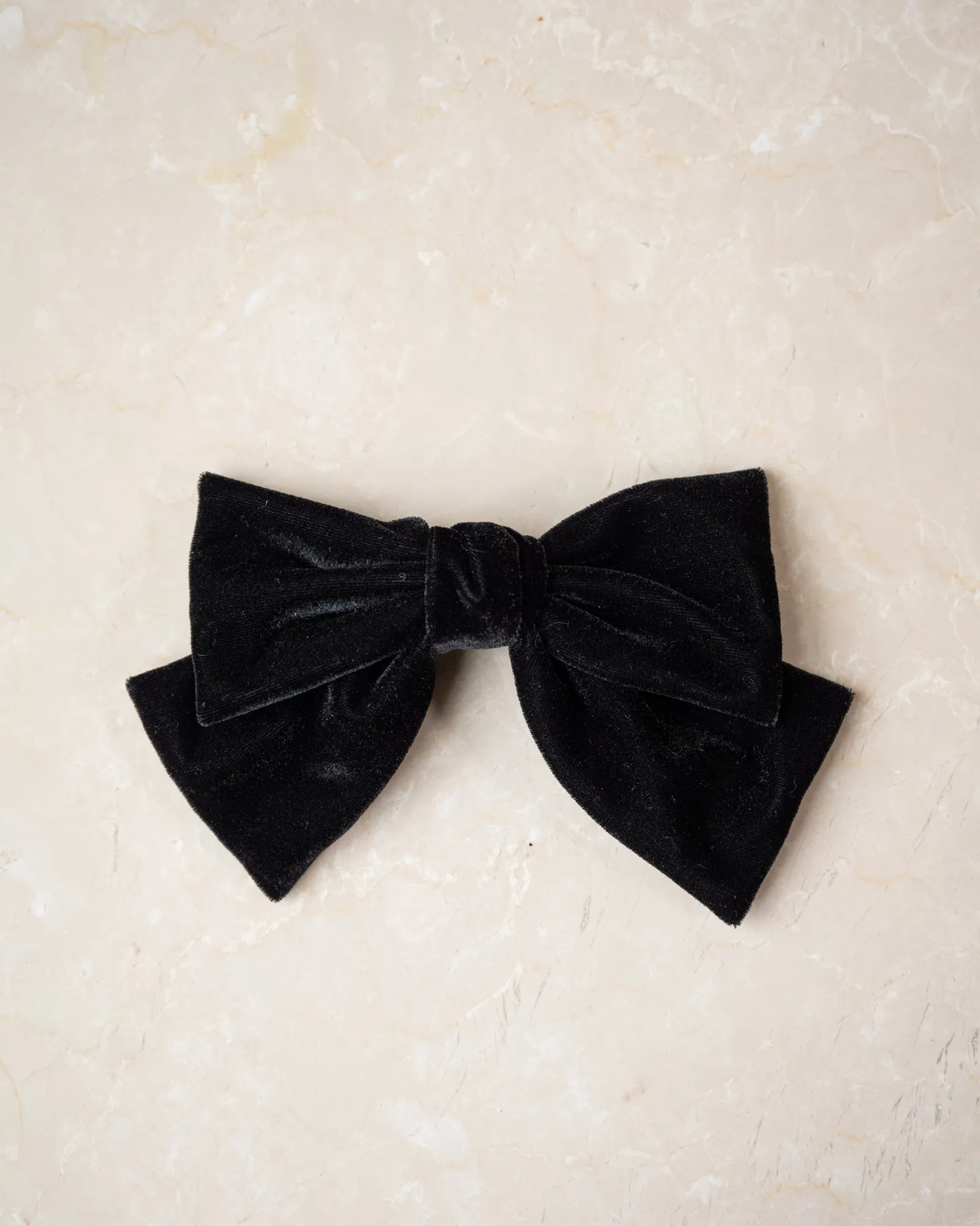 Big Velvet Bow Clip Corinne