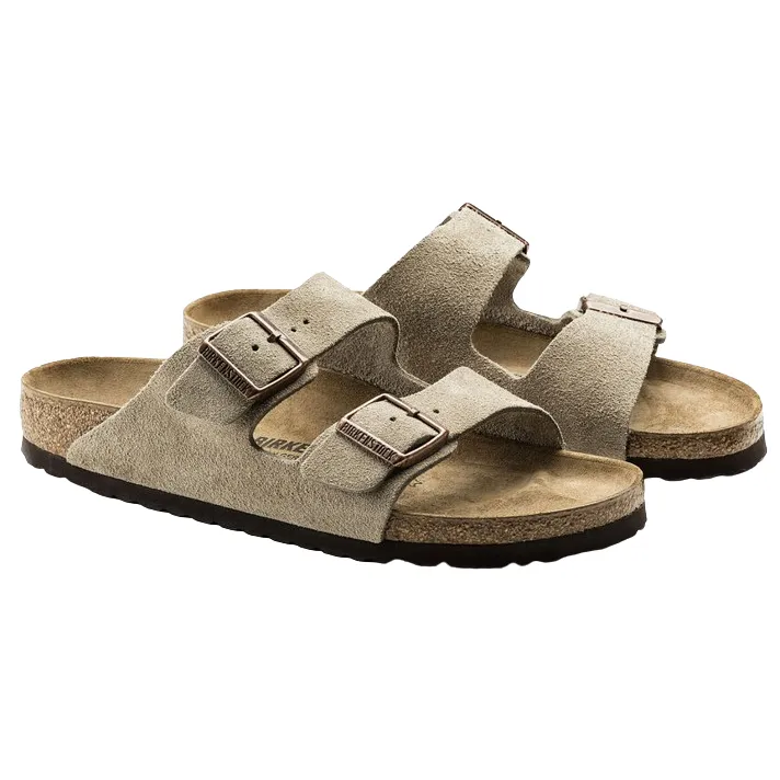 Birkenstock Arizona Taupe Suede Sandal