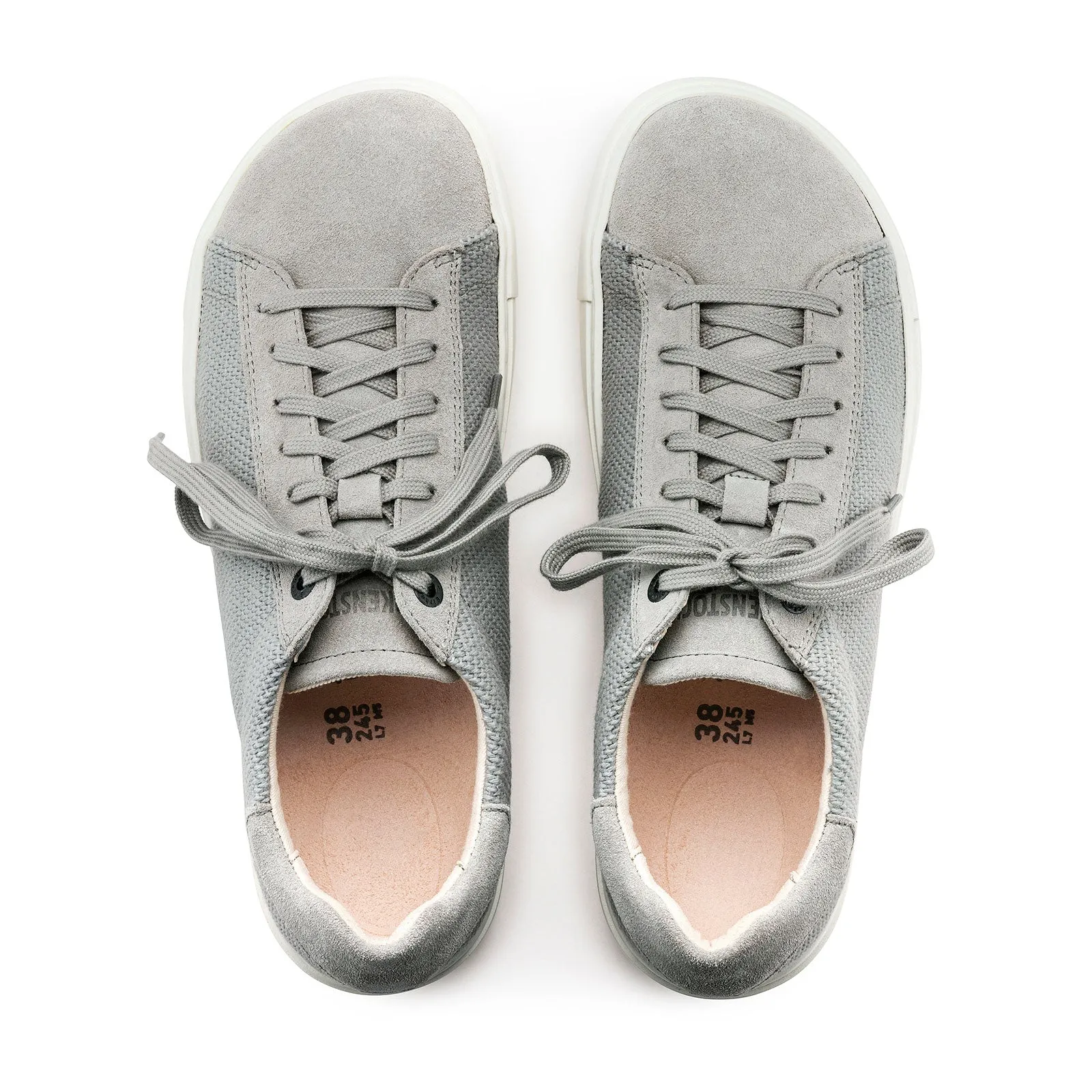 Birkenstock Bend Low Narrow Sneaker (Women) - Whale Gray Canvas