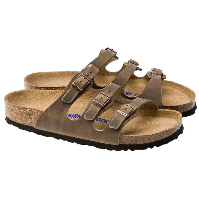 Birkenstock Florida Habana Leather Sandal