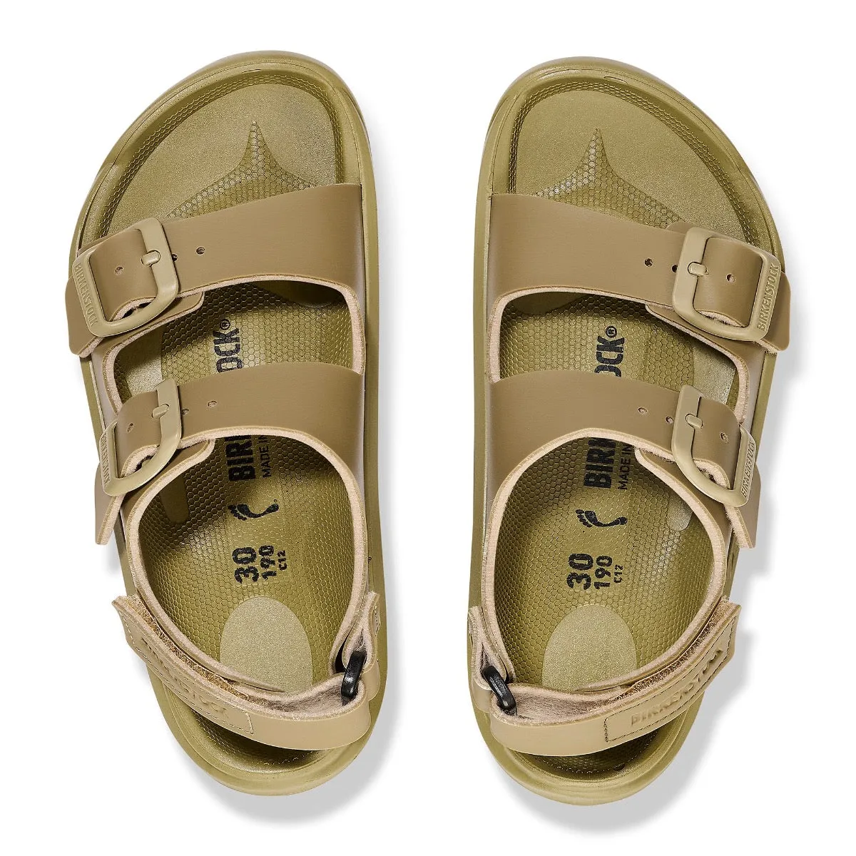 Birkenstock Kid's Mogami Sandal - Faded Khaki