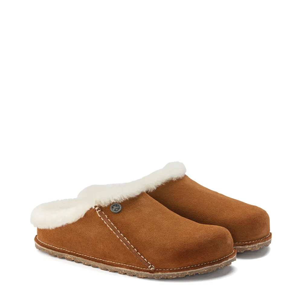 Birkenstock Women's Zermatt Premium Shearling Lined Slip On Clog Slipper (Mink)