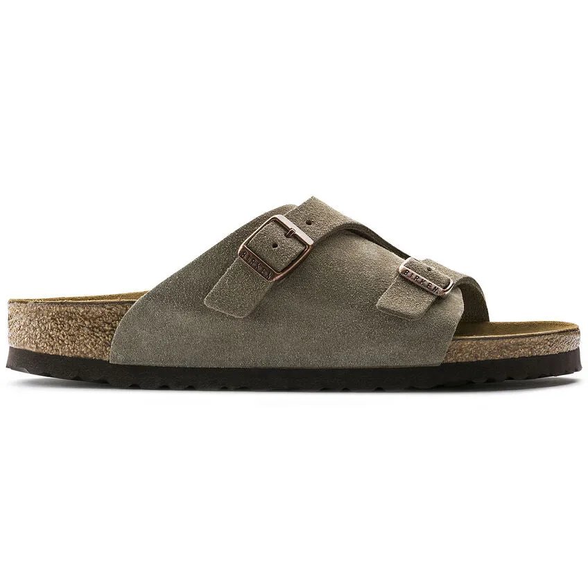 Birkenstock Zurich Sandal - Taupe Suede