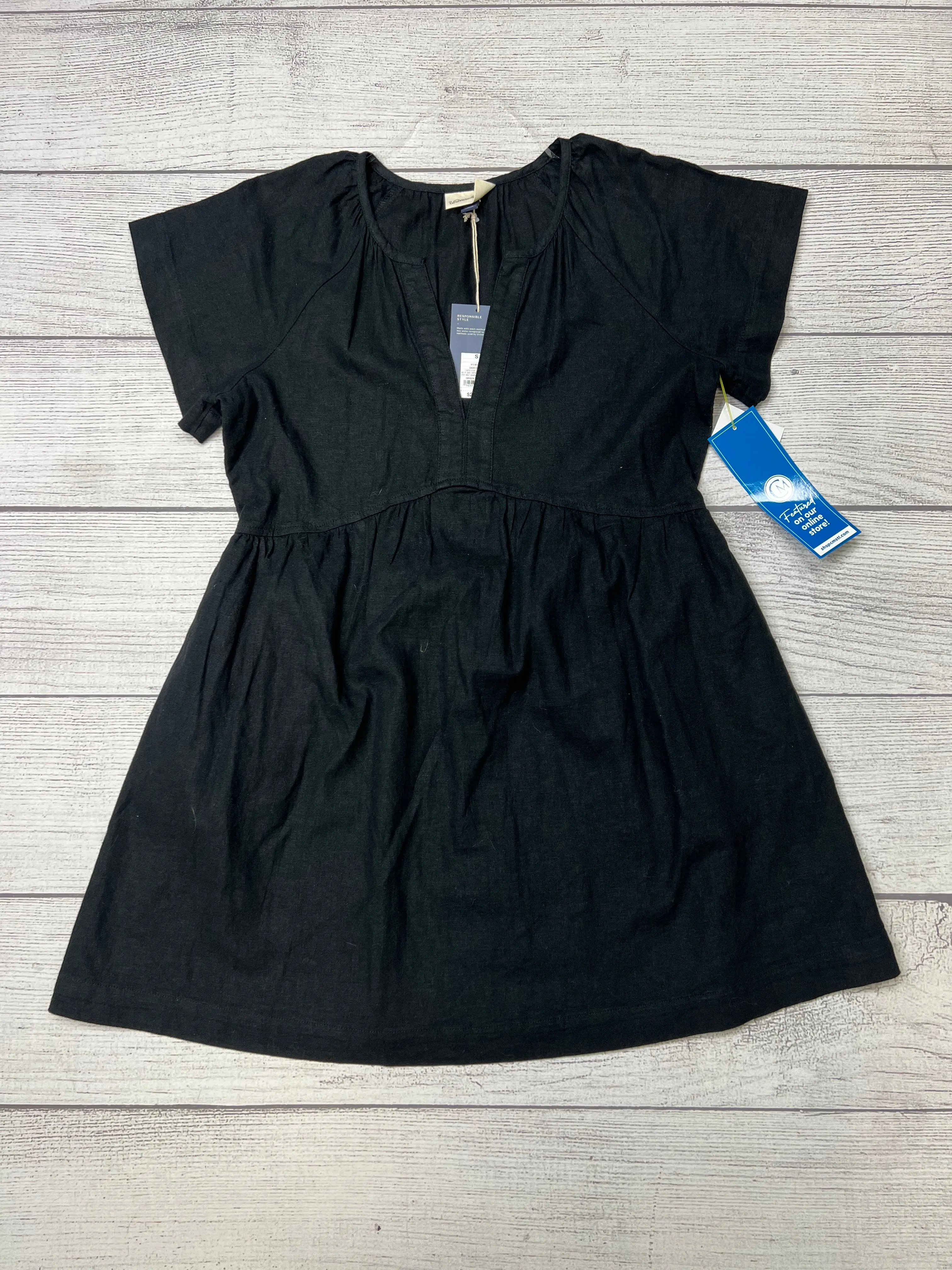 Black Dress Casual Short Universal Thread, Size S