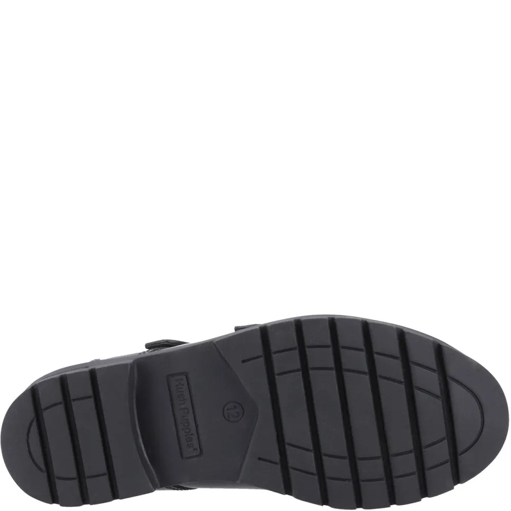 Black Ella Patent Senior School Shoes