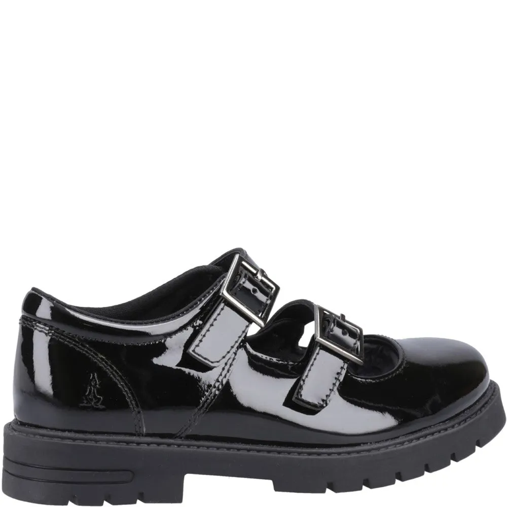 Black Ella Patent Senior School Shoes