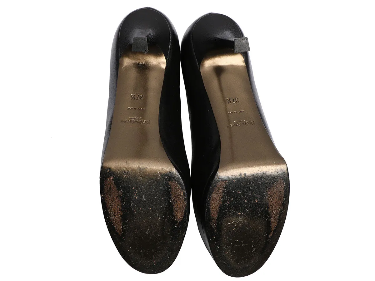 Black Tribtoo 80 Platform Pumps