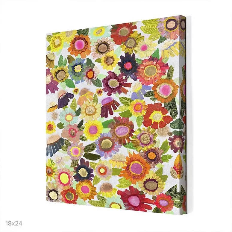 Blooms Canvas Wall Art