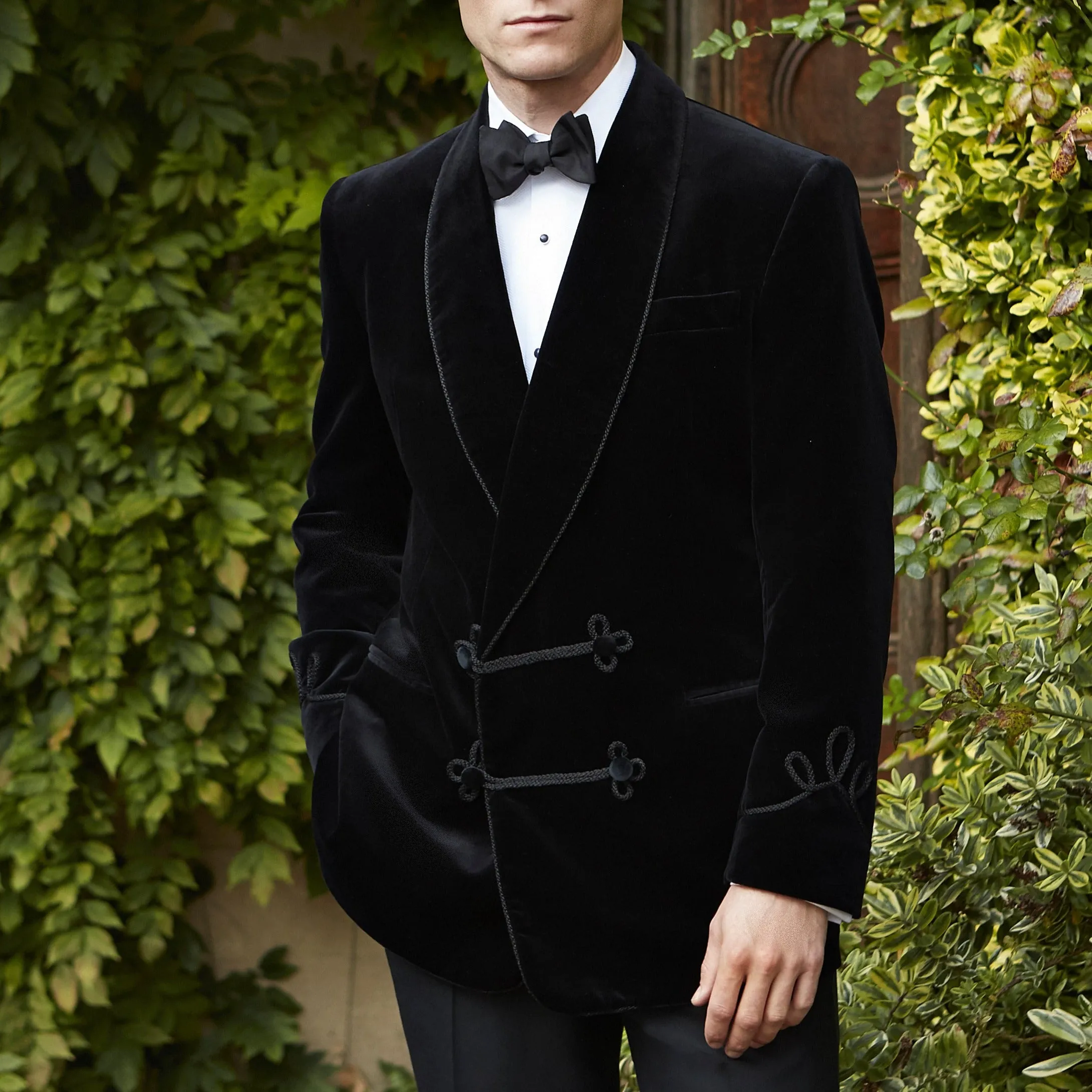 Bloomsbury Black Velvet Jacket