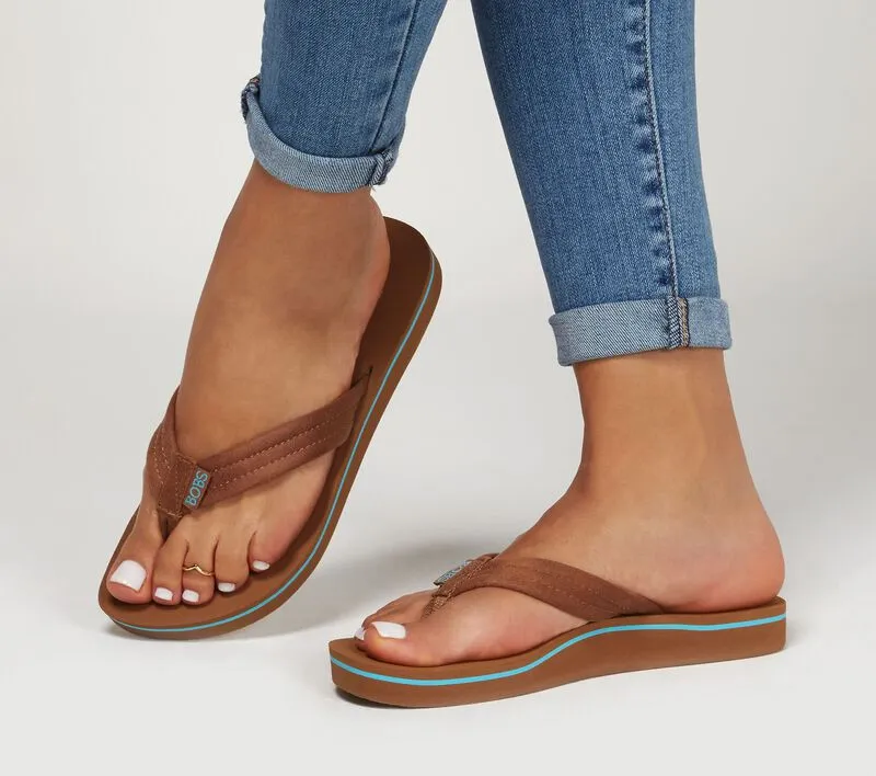 BOBS Sunset Blue Light Sandal