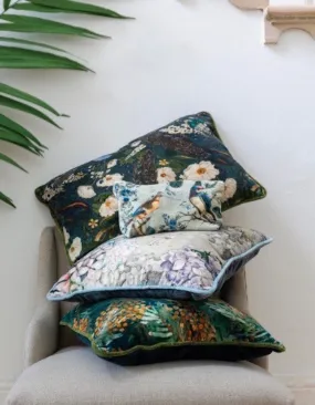 Botanical Velvet Cushions