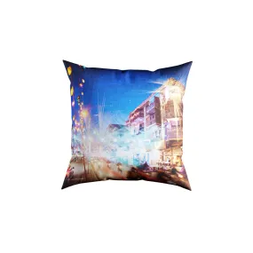 Burns Road Velvet Cushion