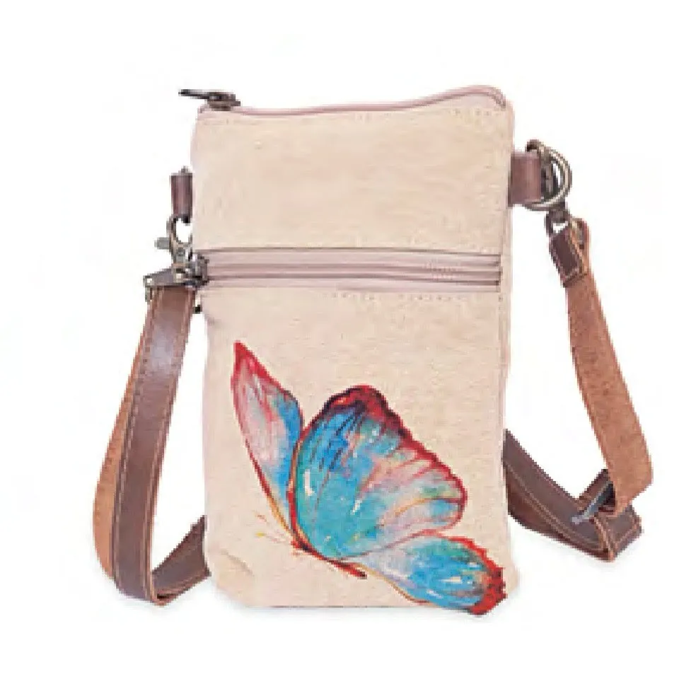 Canvas Morpho Cellphone Sling