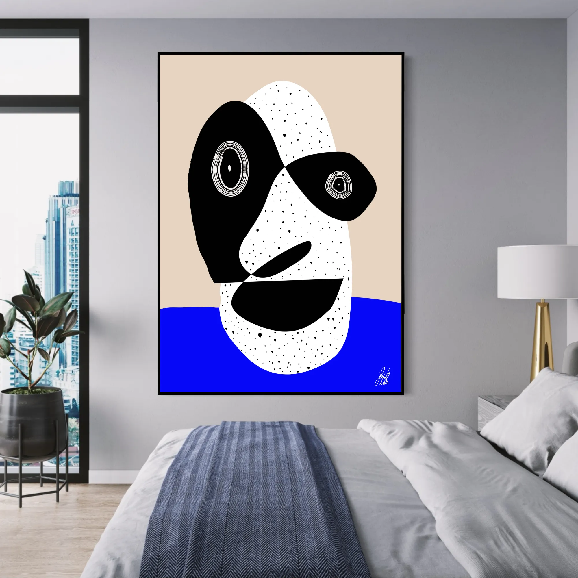 Canvas Print: "Alan"