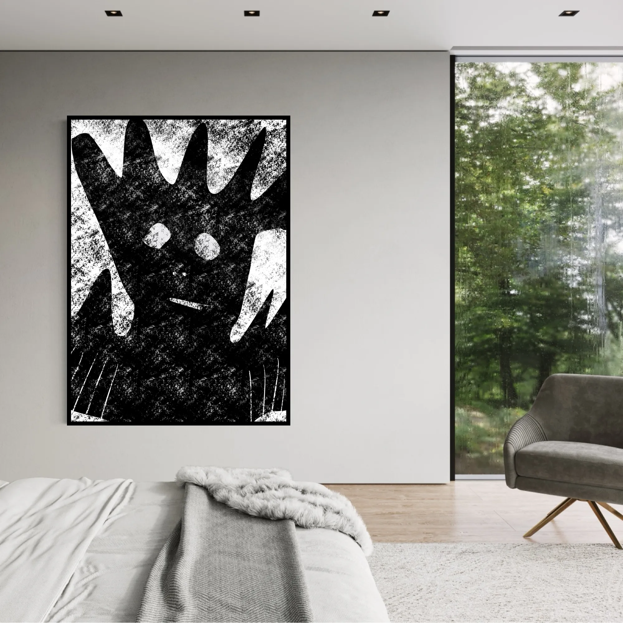 Canvas Print: "Ghosting"