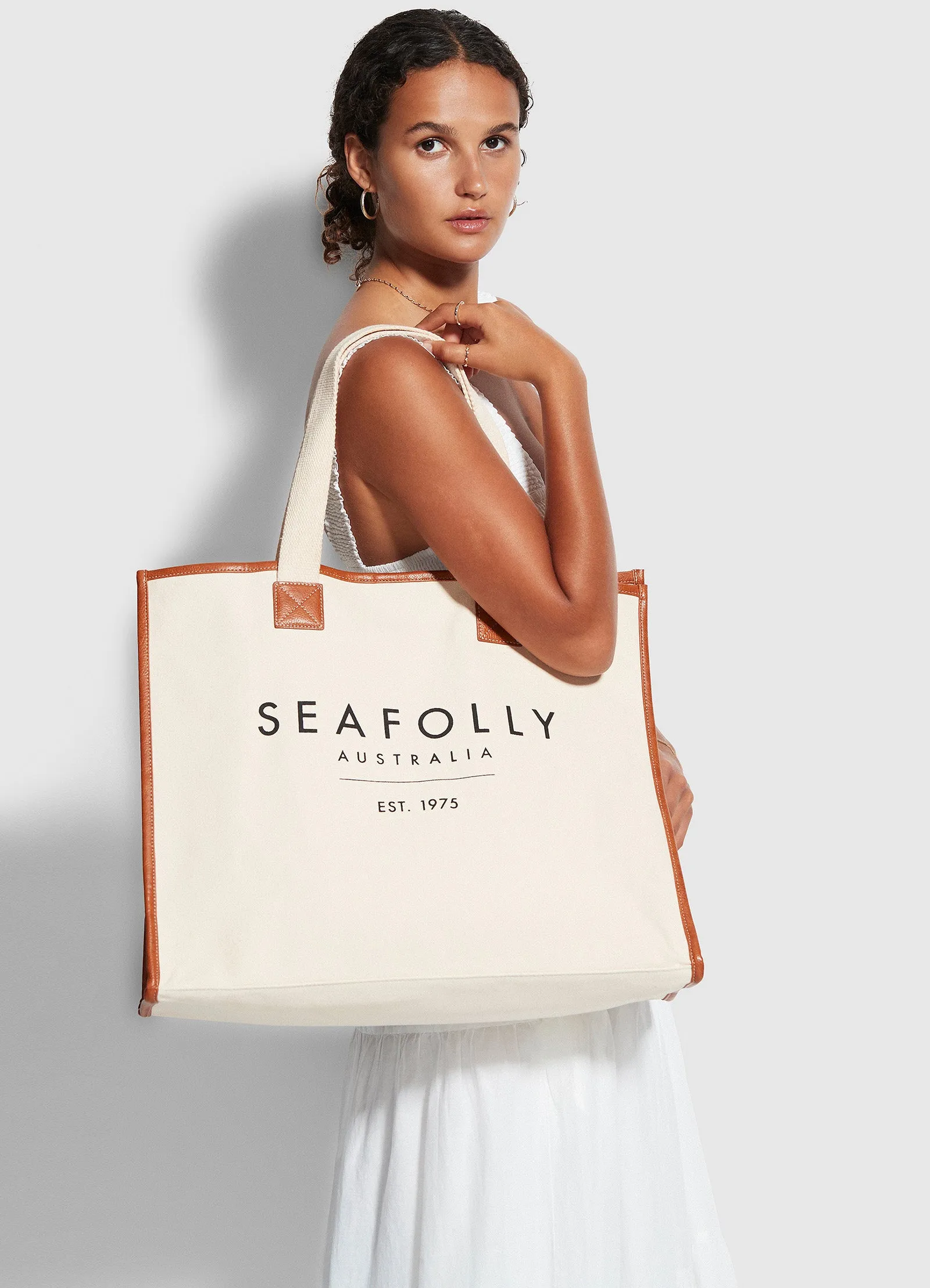 Canvas Tote Bag - Sand