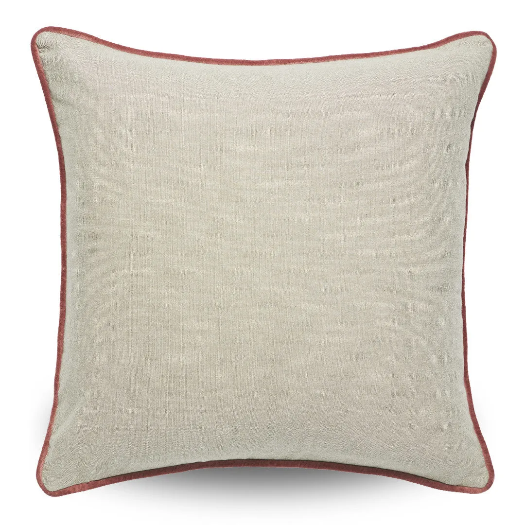 Classic Velvet Cushion - Rouge