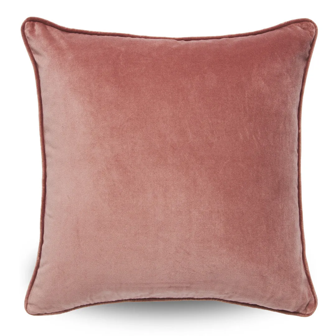 Classic Velvet Cushion - Rouge